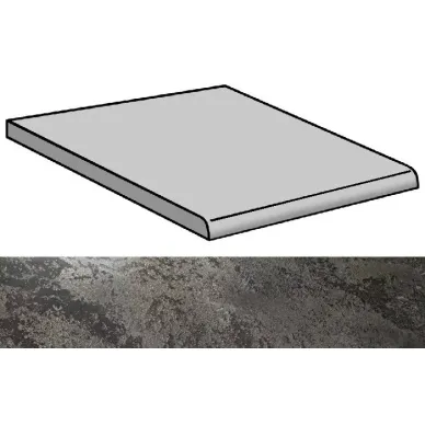 Iridio Black Lappato Peldano 59.55x59.55 0
