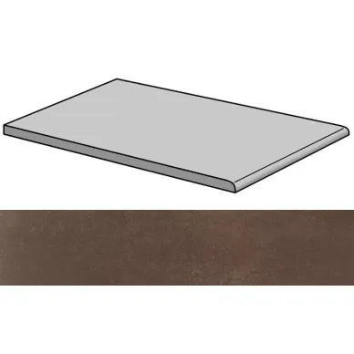 Microcement Brown Lappato Peldano-30 29.75x59.55 0