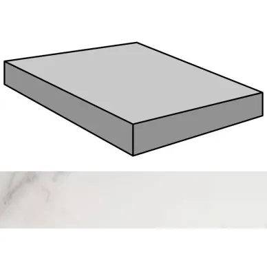 Marble Calacatta Natural Gradone Ang 89.46x89.46 0
