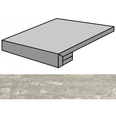 Nanofacture Grey Nat Gradone Rec-90 89.46x89.46 0