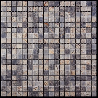 M024-15P (M022B-15P) мозаика Мрамор 15x15 305х305 0