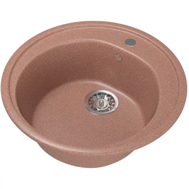 Мойка кухонная Mixline ML-GM11	(525073) терракотовая 5