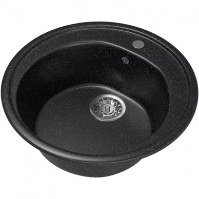 Мойка кухонная Mixline ML-GM11	(525070) черный 5