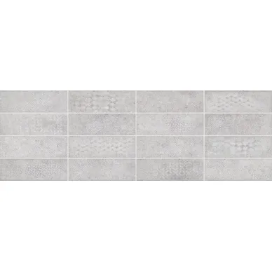 23012 ASTRIG DECOR GREY/25X75 0