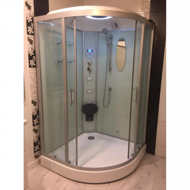 Душевая кабина Frank F602 (2454658) с баней 120х120 см 9