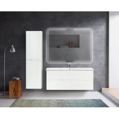 Тумба для ванной Cezares Duet DUET-N-1200-2C-SO-FBS-P подвесная, 120 см, ясень белый софт 6