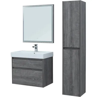 Тумба для ванной Aquanet Nova Lite 242577 60 см, дуб рошелье 5