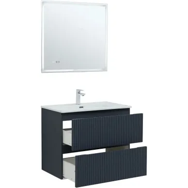 Тумба для ванной Aquanet Джейн 313302 80 см, маренго 1