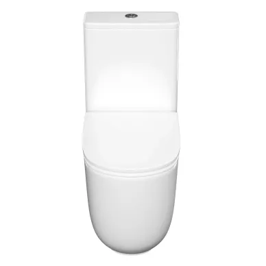 Унитаз напольный Aquatek Optima Plus AQ4452-00 безободковый, смыв Торнадо, с сиденьем микролифт 4