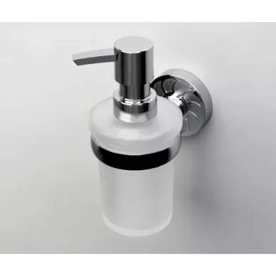 Дозатор для жидкого мыла Wasserkraft Isen К-4000 (K-4099) с настенным держателем 1