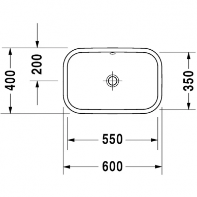 Раковина Duravit Happy D.2 (2314600000) (60 см) 1