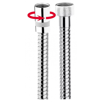Шланг для душа Bossini Doppia (A00048C.030.1) (150 см) хром 0