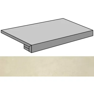 Microcement Beige Lappato Gradone Rec-60 29.75x59.55 0