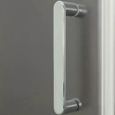 Душевой уголок BelBagno Unique (UNIQUE-AH-1-110/125-100-M-Cr) 125х100х190 см, профиль хром/стекло матовое 6