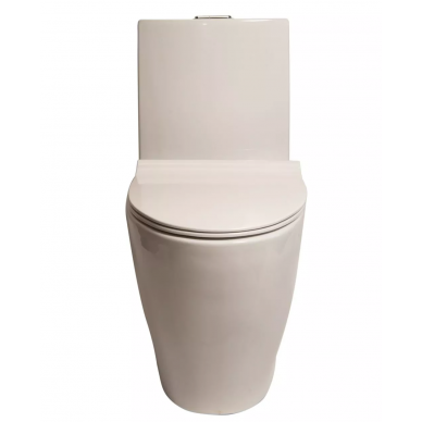 Унитаз SantiLine (SL-5012SM-BD) безободковый, с микролифтом, с гигиеническим душем 7