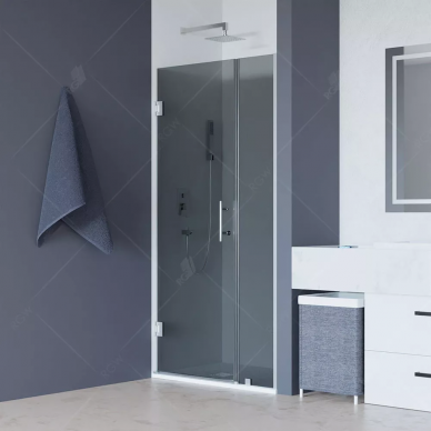 Душевая дверь RGW Hotel HO-012 (350601210-31) 100х195 см, профиль хром/стекло тонированное (серое) 0