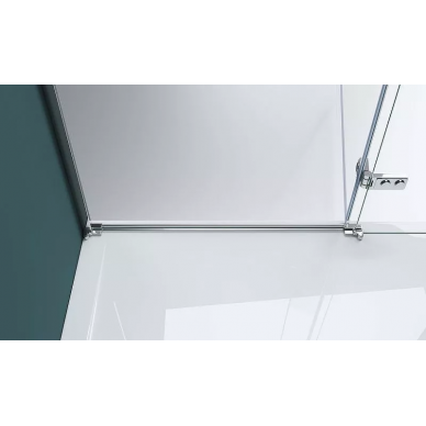 Душевая дверь BelBagno Kraft 100 (KRAFT-B-12-60/40-C-Cr-L) левая, профиль хром/стекло прозрачное 6