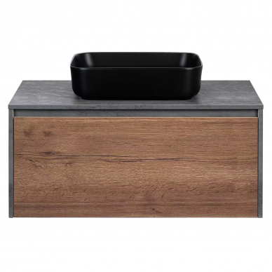 Тумба для ванной Vincea Mesa 1000 (VMC-2MS100TB) (100 см) (t.oak+beton) 5