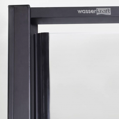 Душевая перегородка Wasserkraft Dill/Elbe (61S10-RP100/74P10-RP100) 100х200 см 7