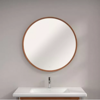 Зеркало Villeroy & Boch Antheus (B30500PV) (85 см) массив дерева, цвет американский орех 5