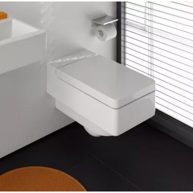 Чаша подвесного унитаза Laufen Living (8.2043.5.000.000.1) 5