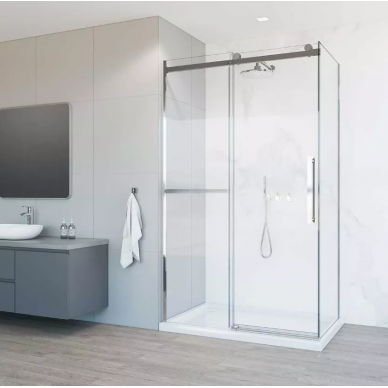 Душевой уголок Vincea Como Soft (VSR-1CS1012CL) 120х100х195 см, профиль хром/стекло прозрачное 0
