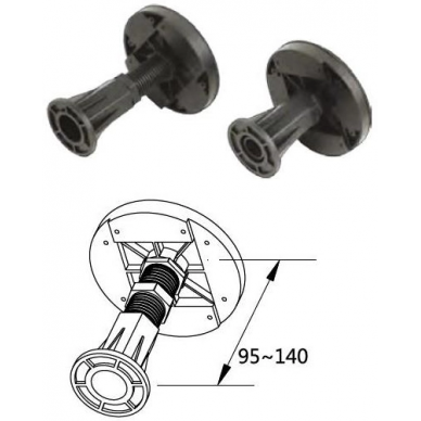 Ножки для поддона Cezares Tray (TRAY-LEGS-AS-06) 0