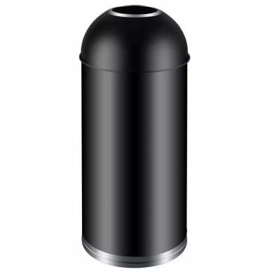 Ведро для мусора Welt Wasser Robby BL 70L, черное матовое 0