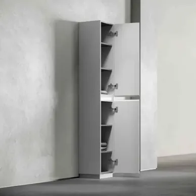 Пенал Sancos Libra Floor PLB35FW 35 см, белый глянцевый 9