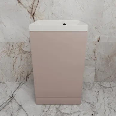 Тумба для ванной Style Line Моно ЛС-00002453 напольная, 50 см, санд пудровый 6