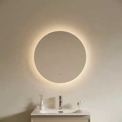 Зеркало Sancos Square 2.0 SF2.600 60 см, с LED подсветкой 5