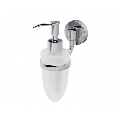Дозатор для жидкого мыла Wasserkraft Rhein К-6200 (K-6299) с настенным держателем 0