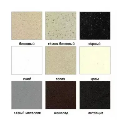 Мойка кухонная Ewigstein Elegant (E- 45F топаз) топаз 1