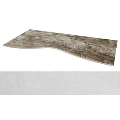 Materia White Natural Cut Bump 44.63x89.46 0