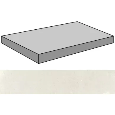 Nanoarea 7.0 White Bagnato Gradone Ang 44.63x89.46 0