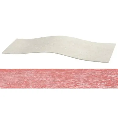 Vintage Red Natural Curve-15 14.74x89.1 0