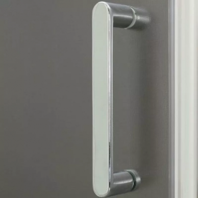 Душевой уголок BelBagno Unique (UNIQUE-AH-1-110/125-80-M-Cr) 125х80х190 см, профиль хром/стекло матовое 6