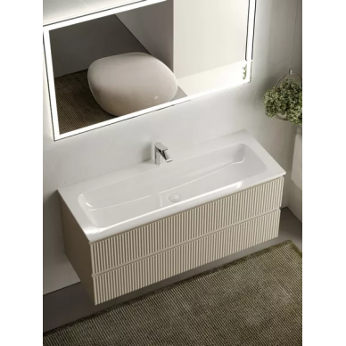 Тумба для ванной Sancos Snob R (SNR120CE) (119.5 см) Beige Soft 7