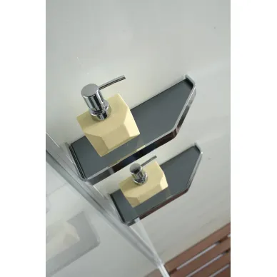 Душевая кабина Orans Diamond (SR-89102LS White) (150х100L) с турецкой баней 8