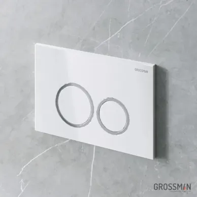 Инсталляция для подвесного унитаза Grossman 900.K31.01.000+клавиша 700.K31.01.000.000+унитаз GR-4411S 10