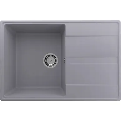 Мойка кухонная Ulgran Quartz Prima 750-05 Бетон 0