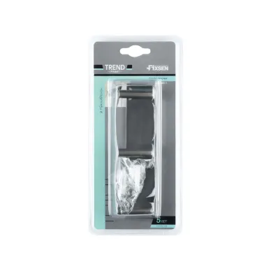 Крючок Fixsen TREND GRAPHITE FX-98005-3 тройной, черный графит 1