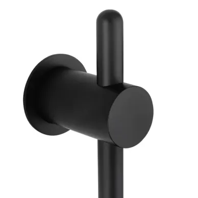 Полотенцесушитель электрический Wonzon & Woghand Leipzig WW-AL3621-MB встраиваемый, чёрный матовый 1