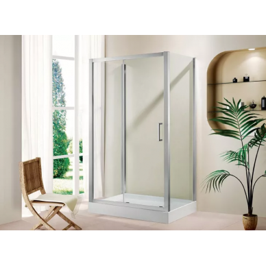 Душевой уголок Cezares Porta AH12 (160x80) прозрачное стекло 0