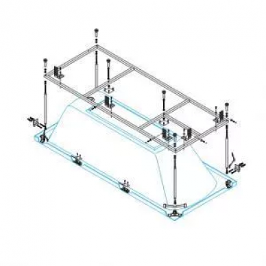 Каркас для ванны Cezares Tebe (TEBE-MF-R) (R) 0