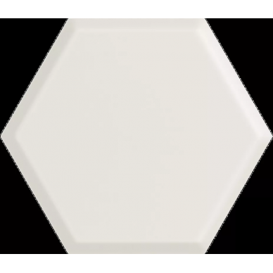 Woodskin Bianco Heksagon Struktura A 19.8x17.1 0