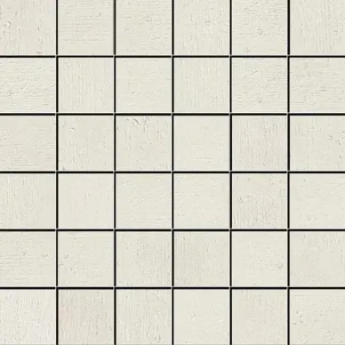 Beton White Lappato Mosaico 5x5 29.75x29.75 0