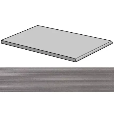 Lava Antracita Rigato Peldano-30 29.75x59.55 0