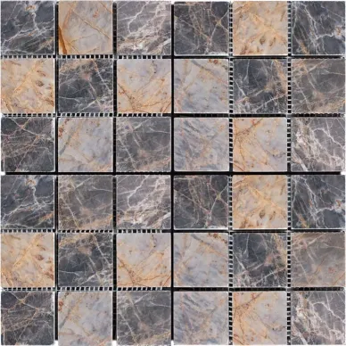 7M024-48P мозаика Мрамор 48x48 305х305 0