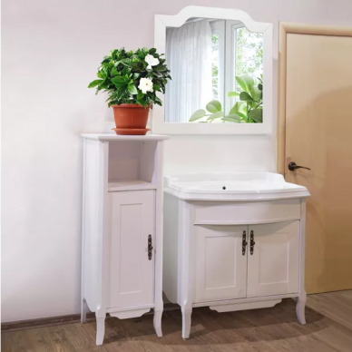 Тумба для ванной Comforty Версаль-90 (90x90x55 см), белый ясень 0